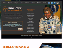 Tablet Screenshot of marcospontes.com